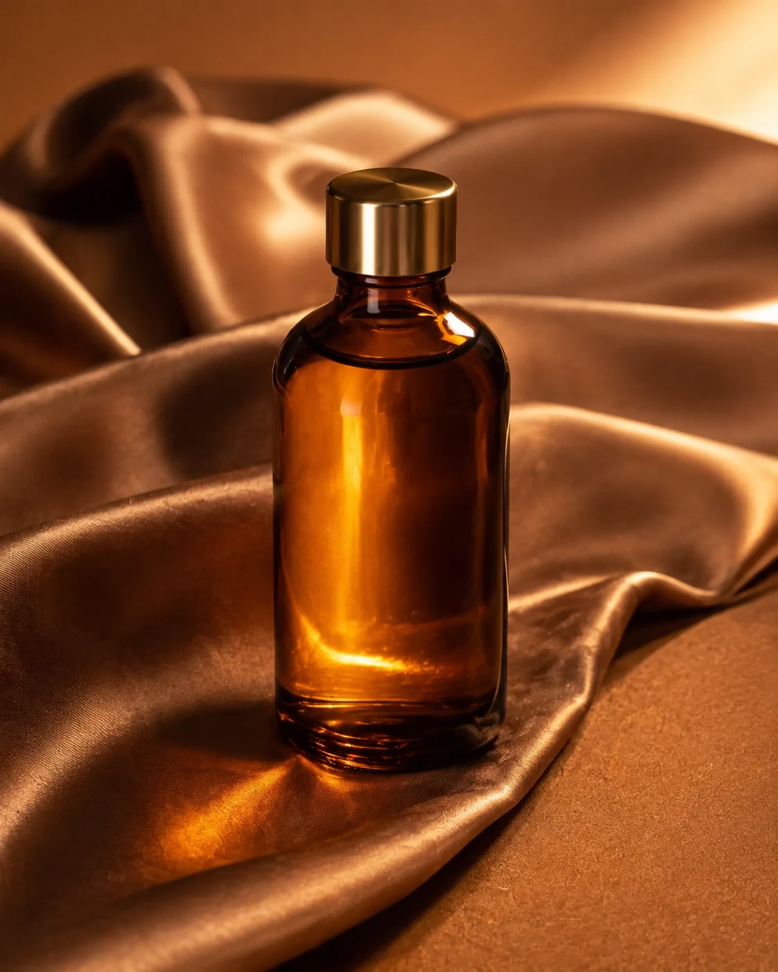 Gilded Ritual amber hair-and-body oil in KINETIK brand work