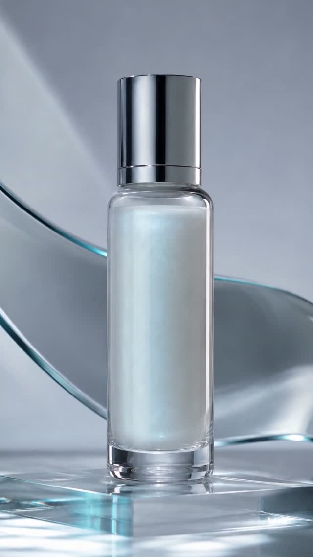 M01 · Liquid Chrome reveal, film poster